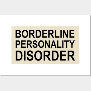 Borderline Personality Disorder Posters and Art